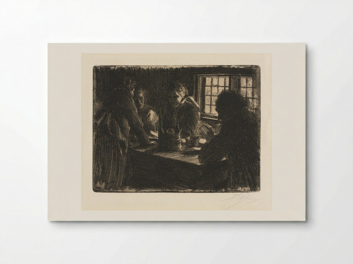 The Bride's Maid - Anders Zorn - Poster
