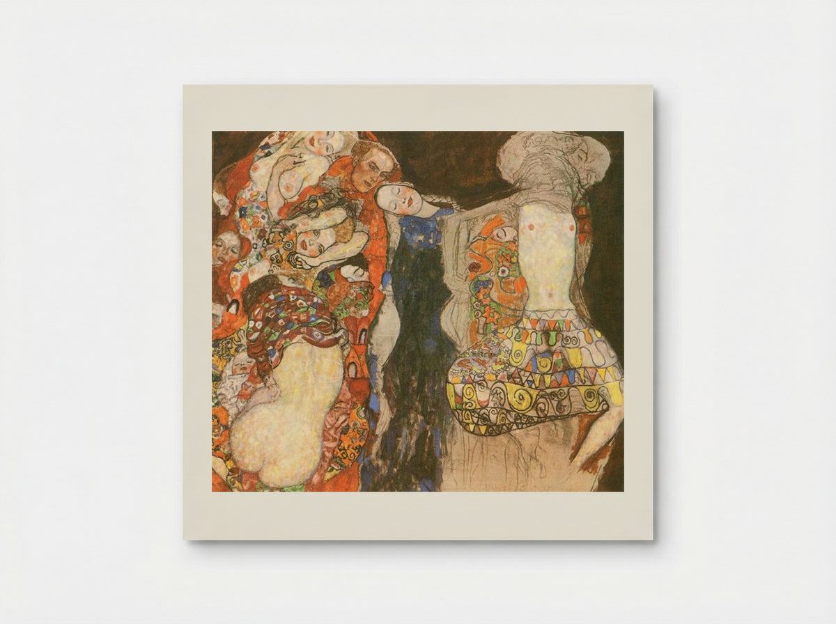 The Bride (unfinished) - Gustav Klimt - Poster