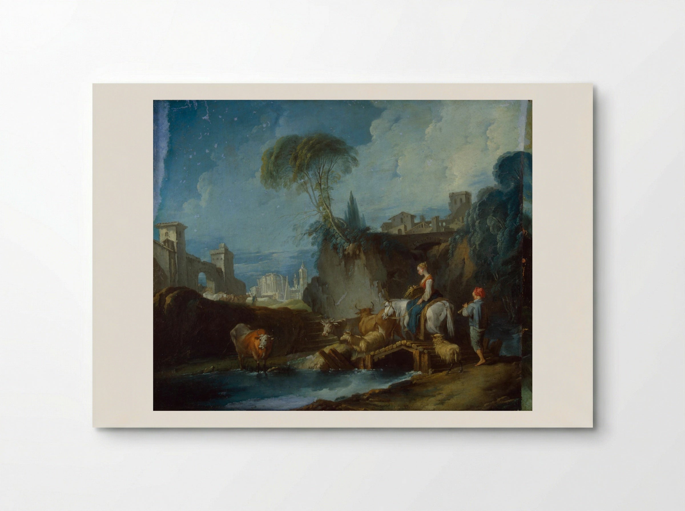 The Bridge - Francois Boucher - Poster