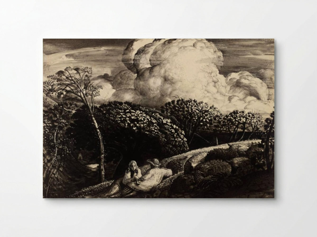 The Bright Cloud - Samuel Palmer - Poster