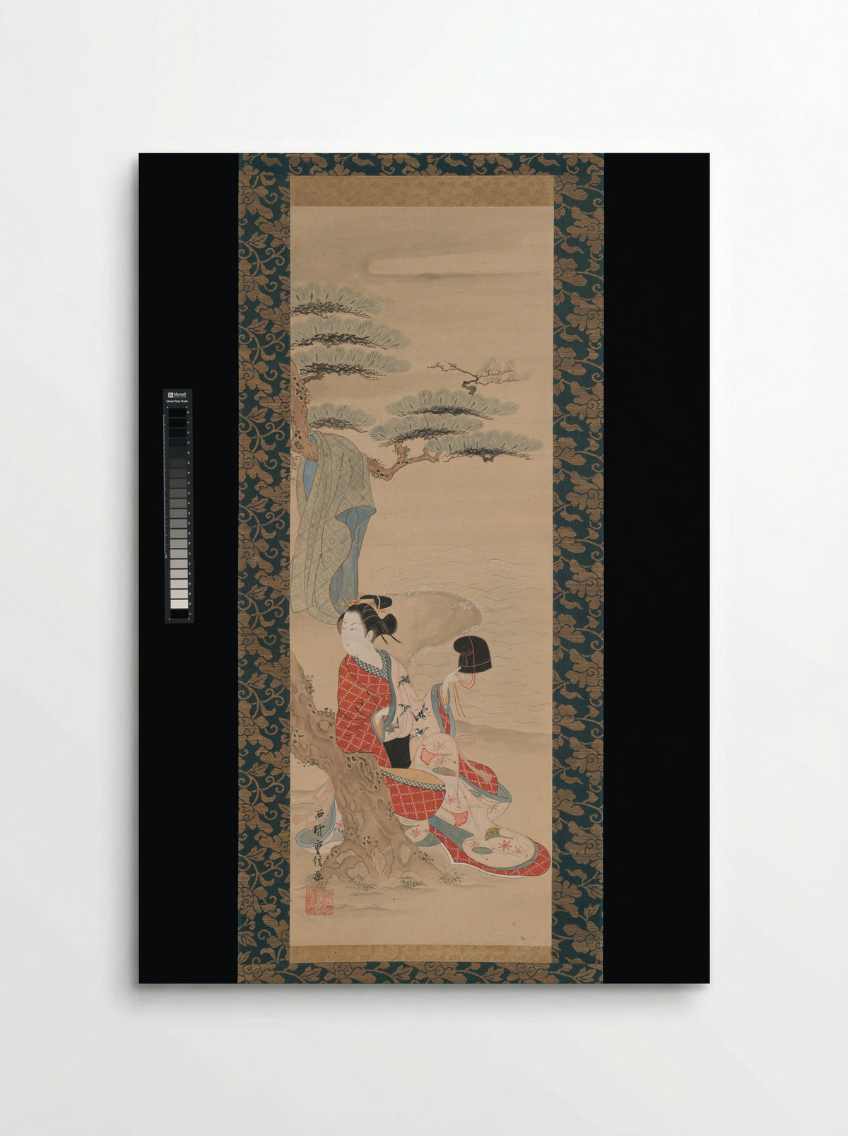 The Brine Maiden Matsukaze - Nishimura Shigenobu - Poster