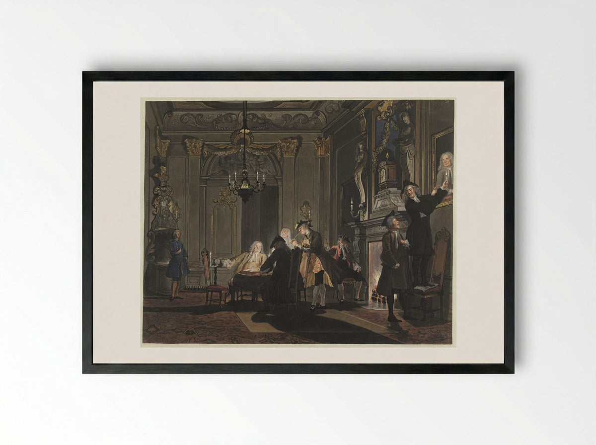 The Brothers Were Having a Conversation - Sara Troost - Framed Print Black