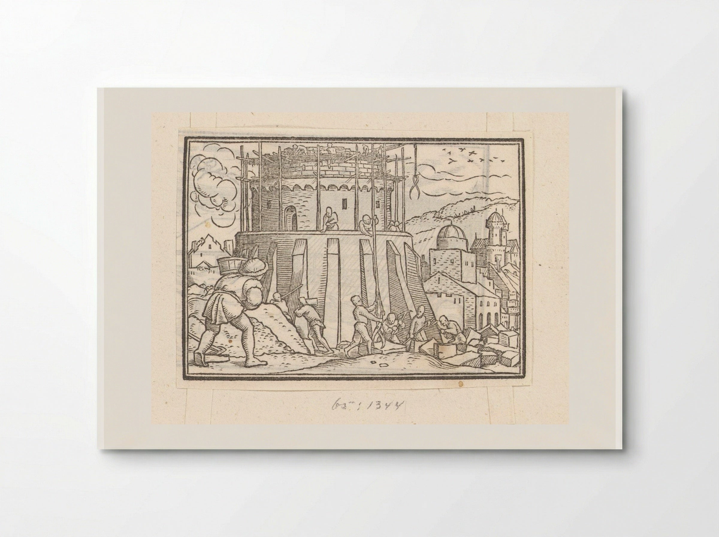 The Building of the Tower of Babel - Veit Rudolf Specklin - Poster
