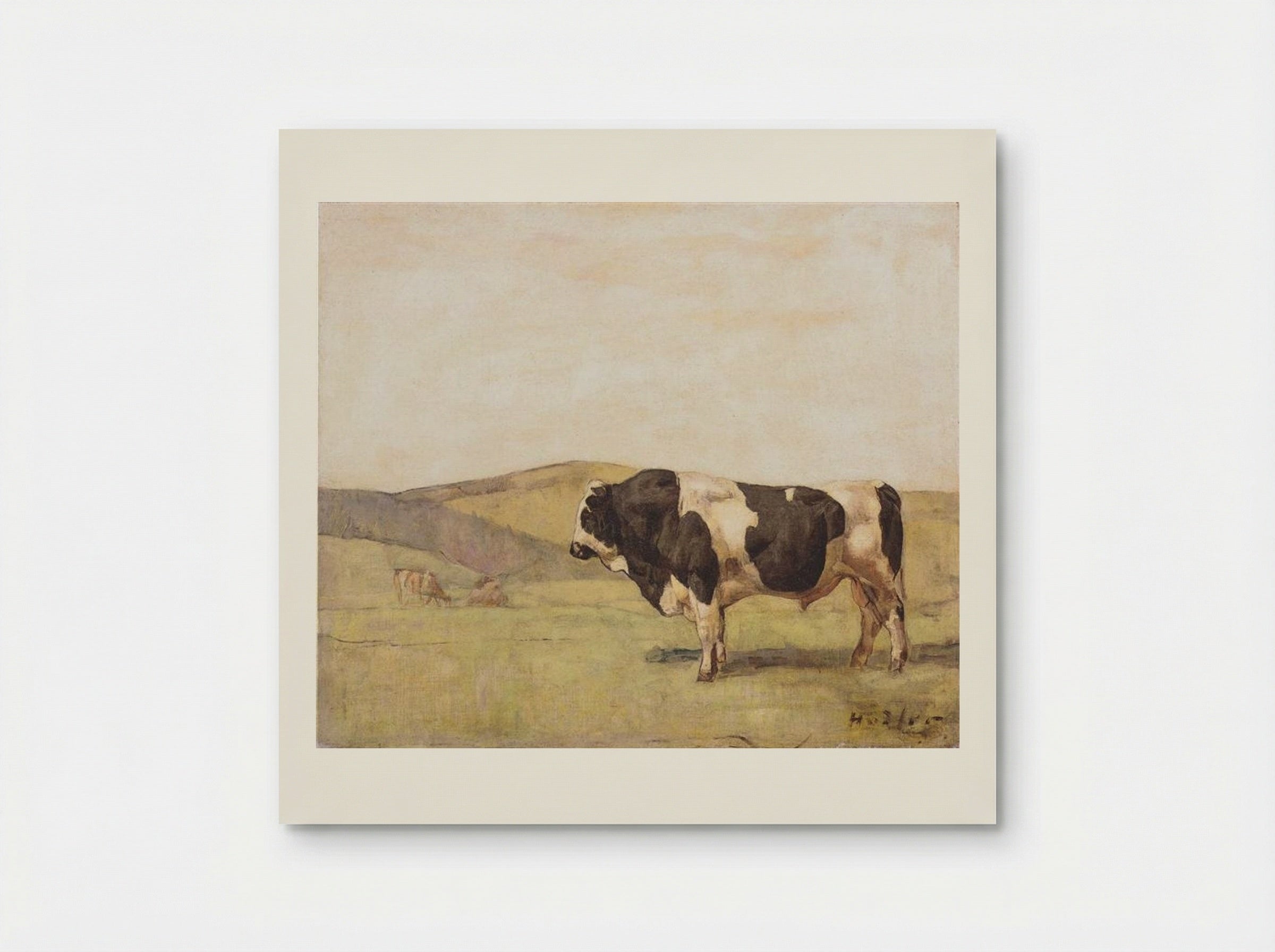 The Bull - Ferdinand Hodler - Poster