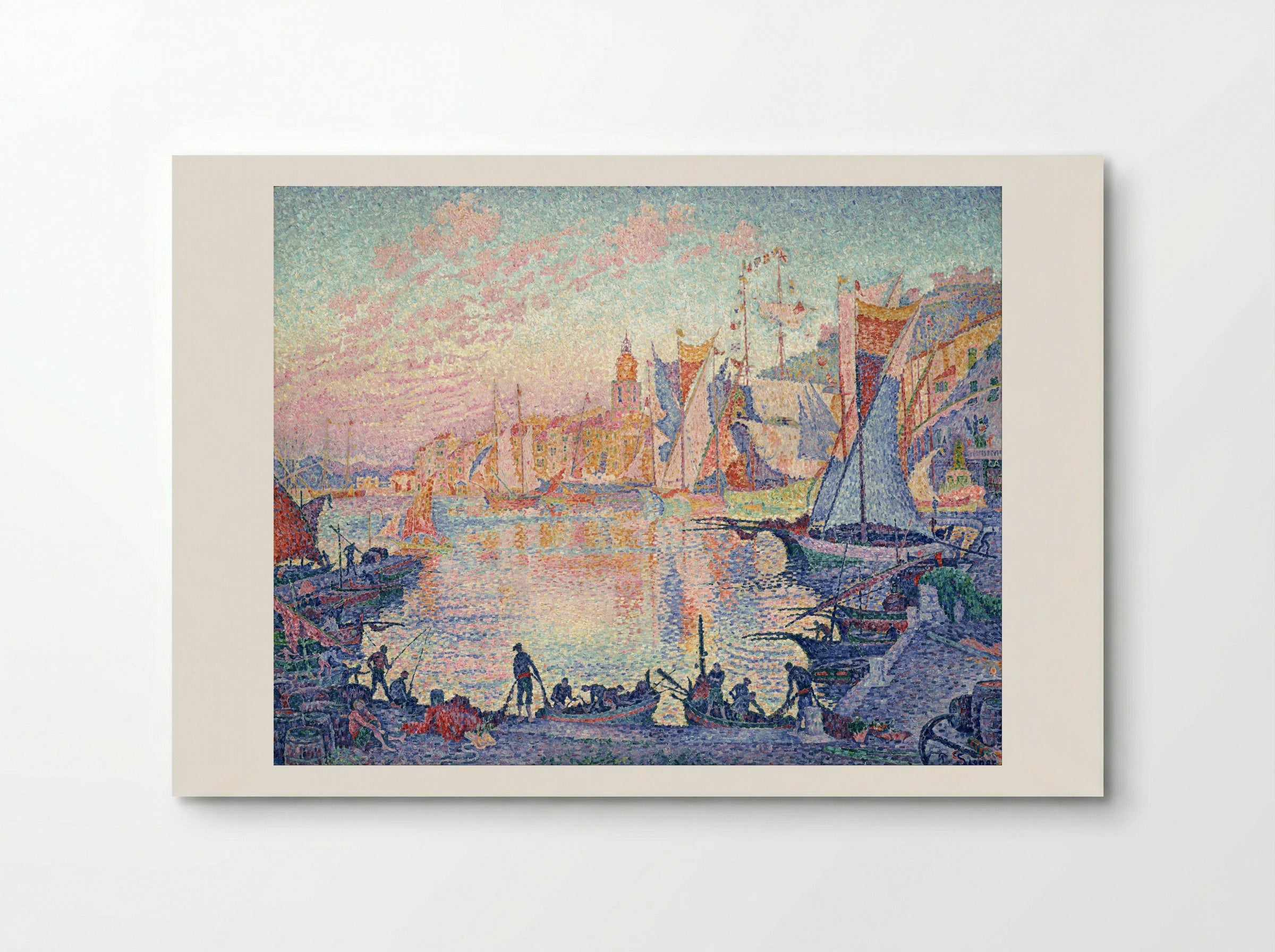 The Buoy (Port of St. Tropez) - Paul Signac - Poster
