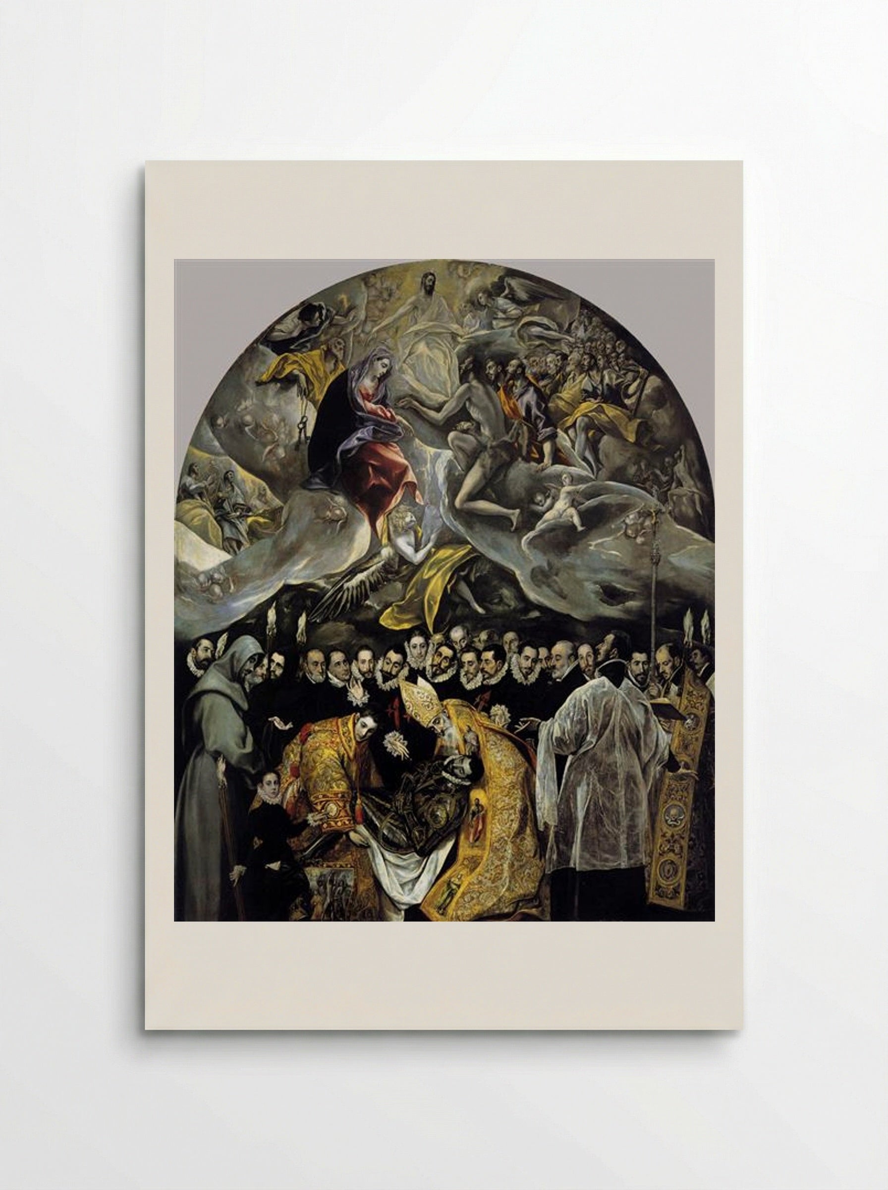 The Burial of the Count of Orgaz - El Greco - Poster