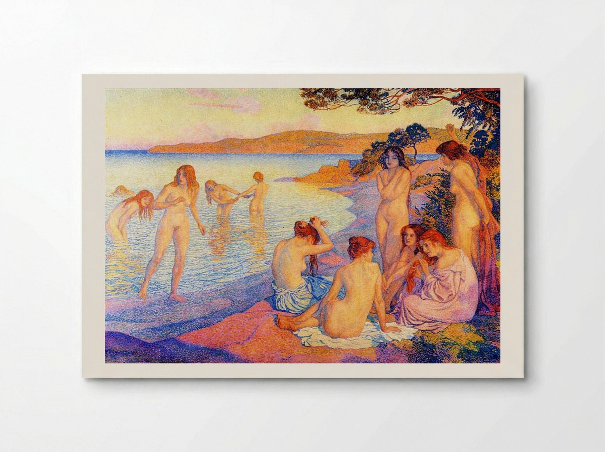The Burning Time - Théo van Rysselberghe - Poster