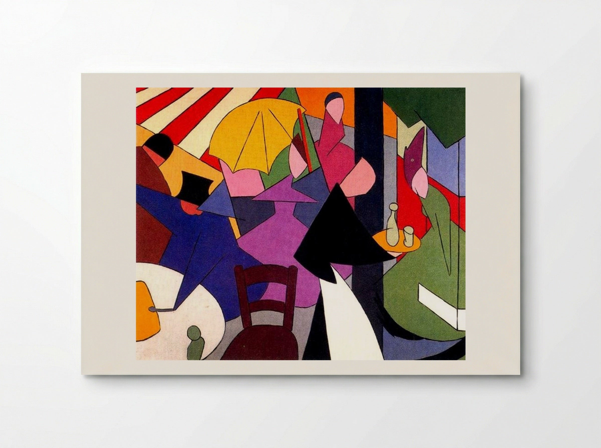 The Cafe - Alberto Magnelli - Poster