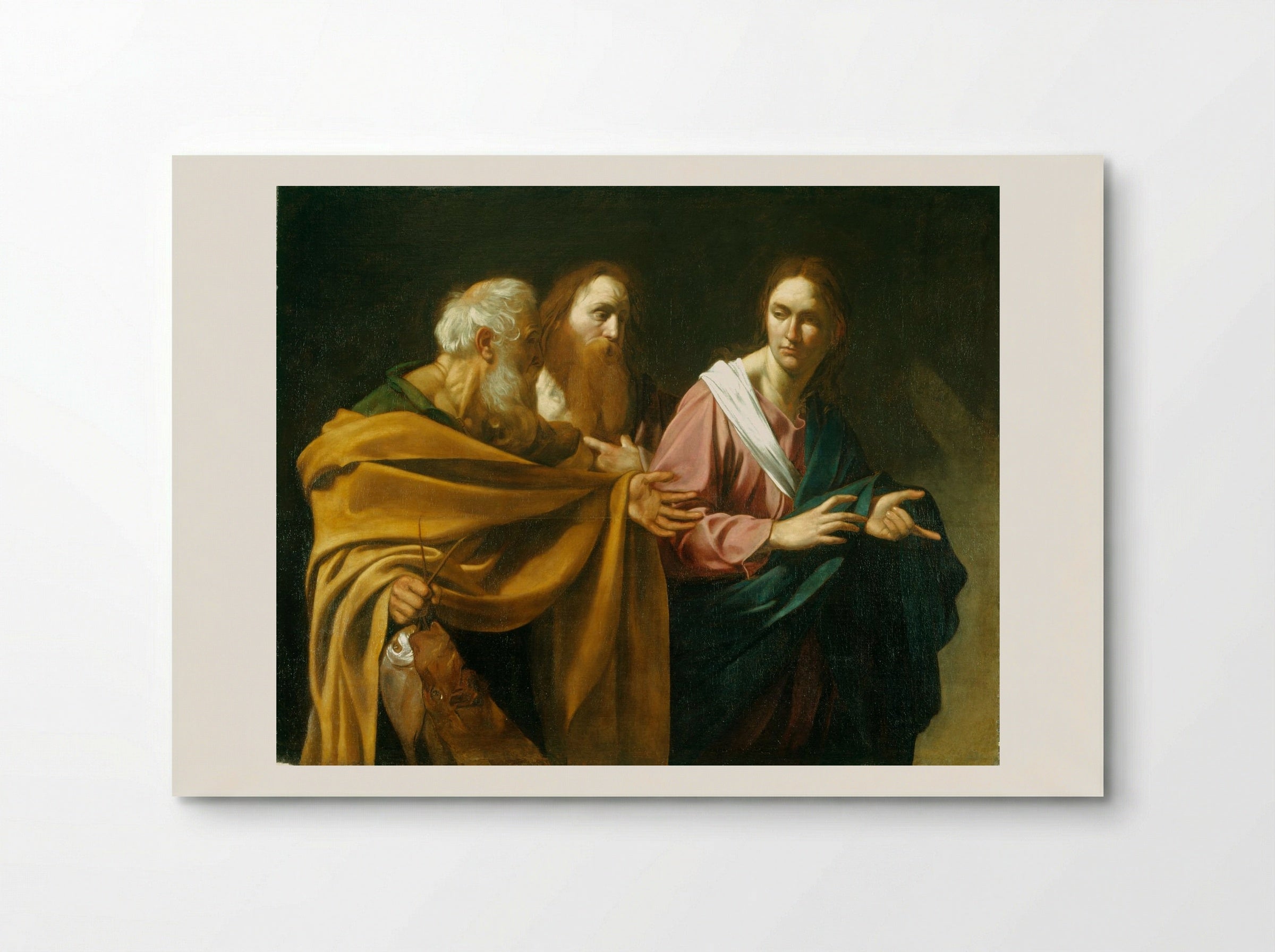 The Calling of Saints Peter and Andrew - Caravaggio - Poster