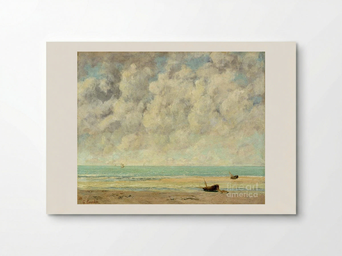 The Calm Sea - Gustave Courbet - Poster