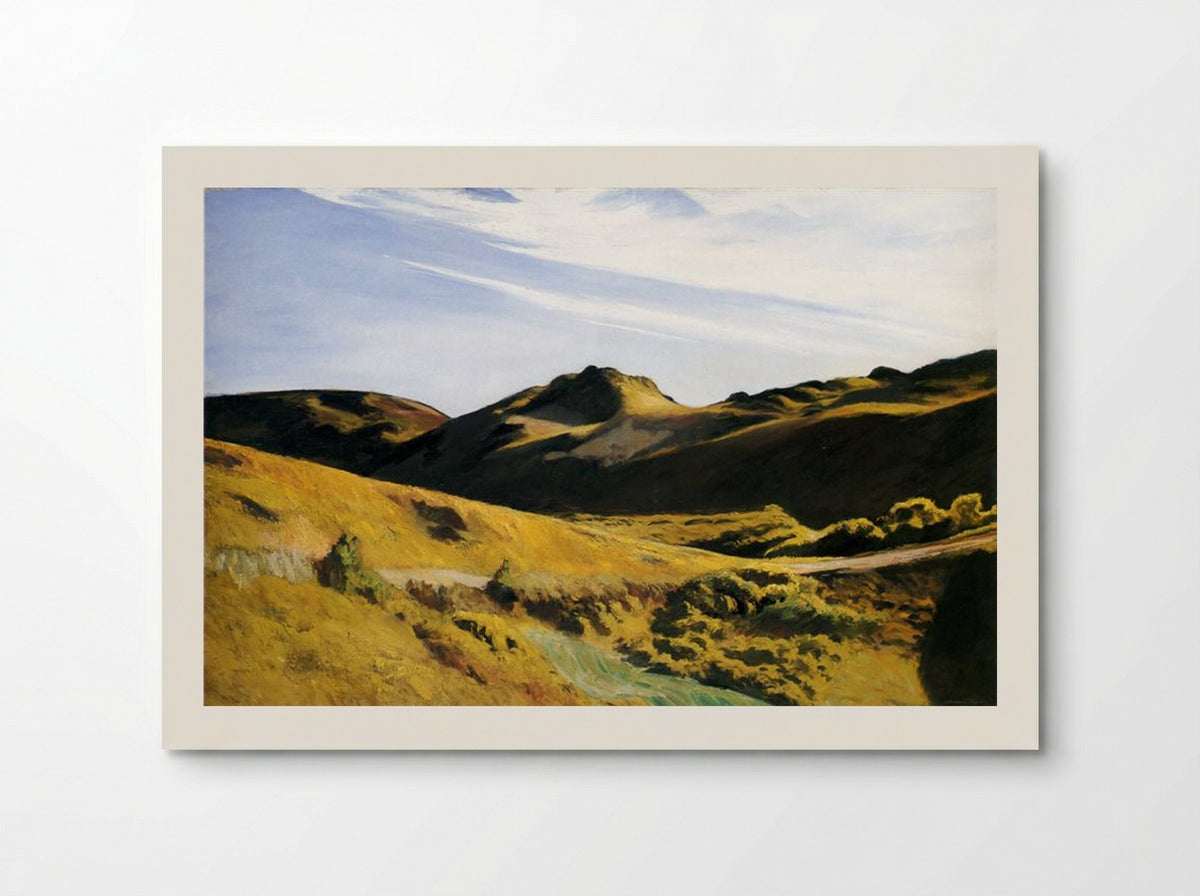 The Camel's Hump - Edward Hopper - Poster