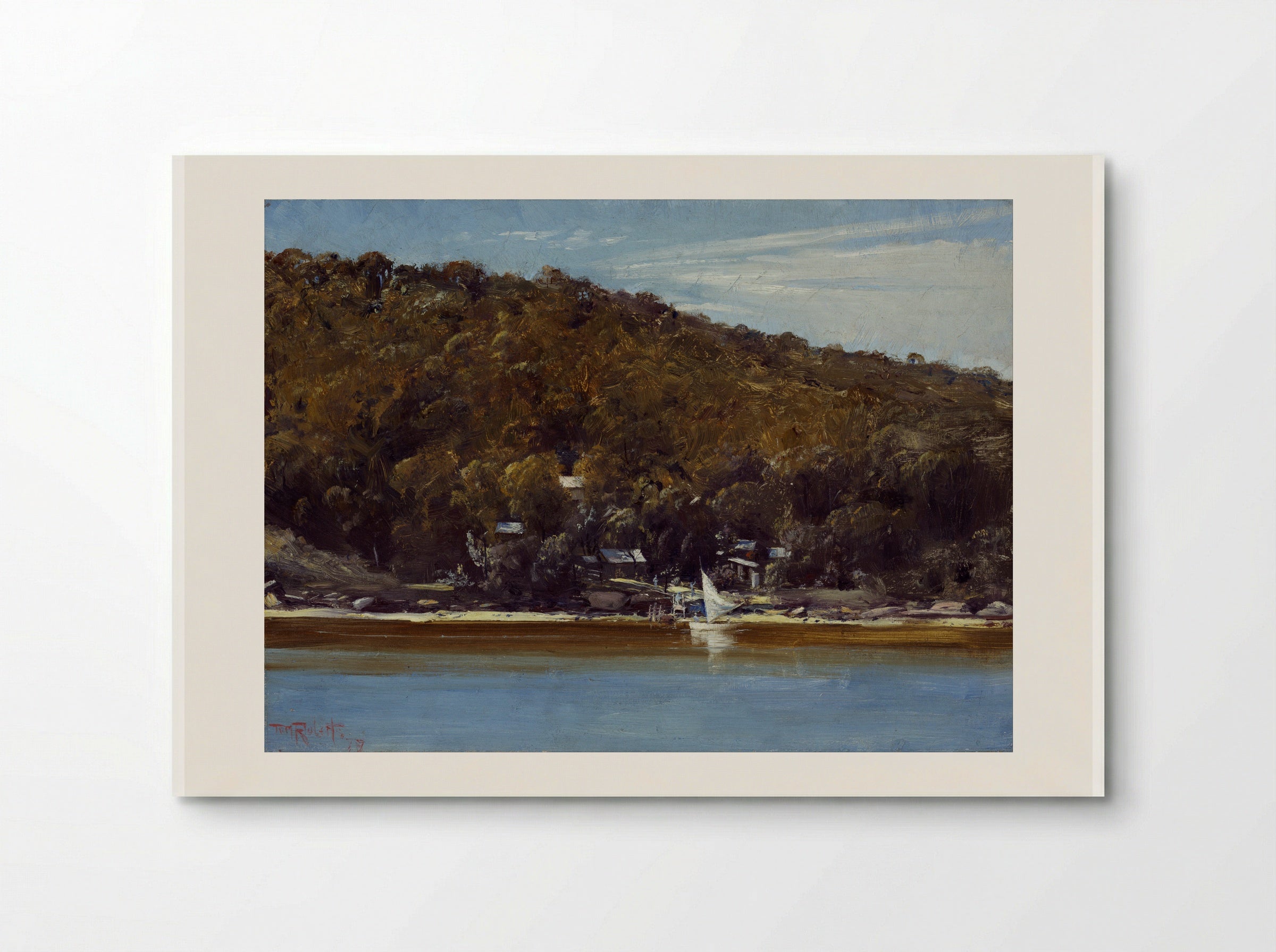 The Camp, Sirius Cove - Tom Roberts - Poster