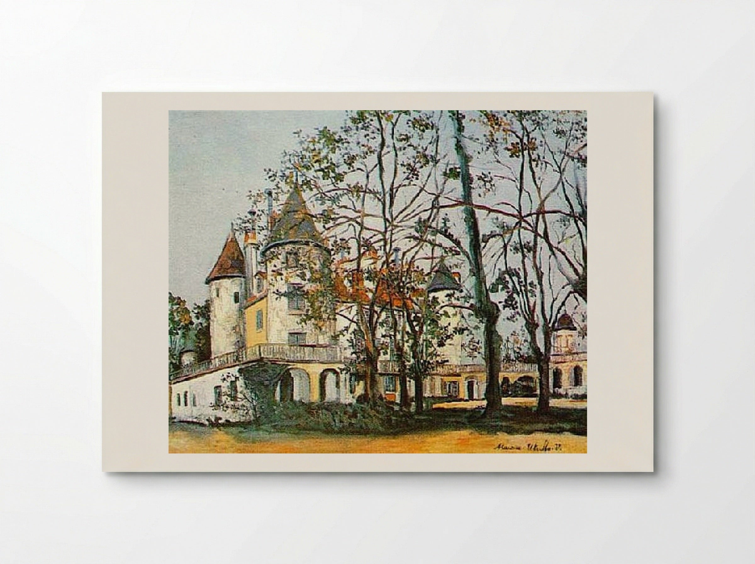 The Castle - Maurice Utrillo - Poster