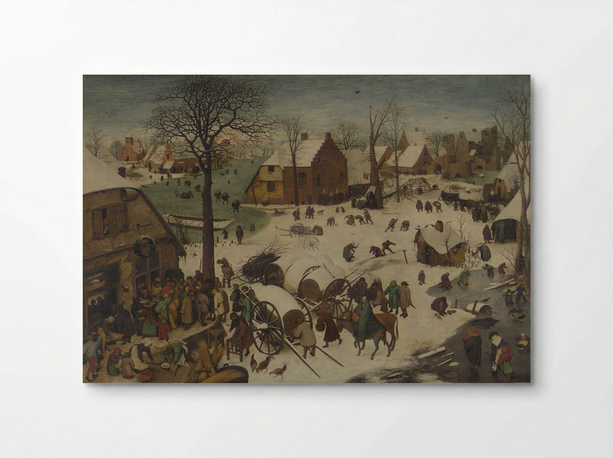 The Census at Bethlehem - Pieter Bruegel the Elder - Poster