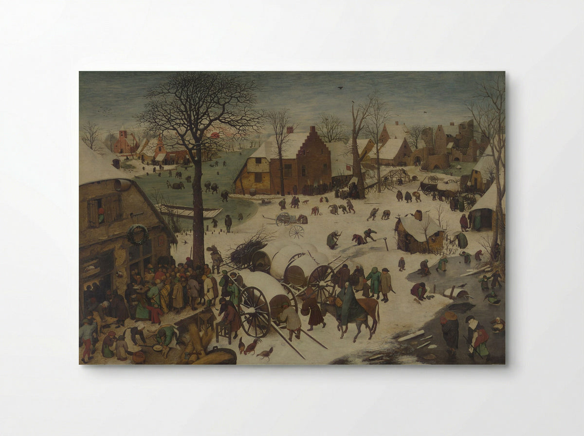The Census at Bethlehem - Pieter Bruegel the Elder - Poster