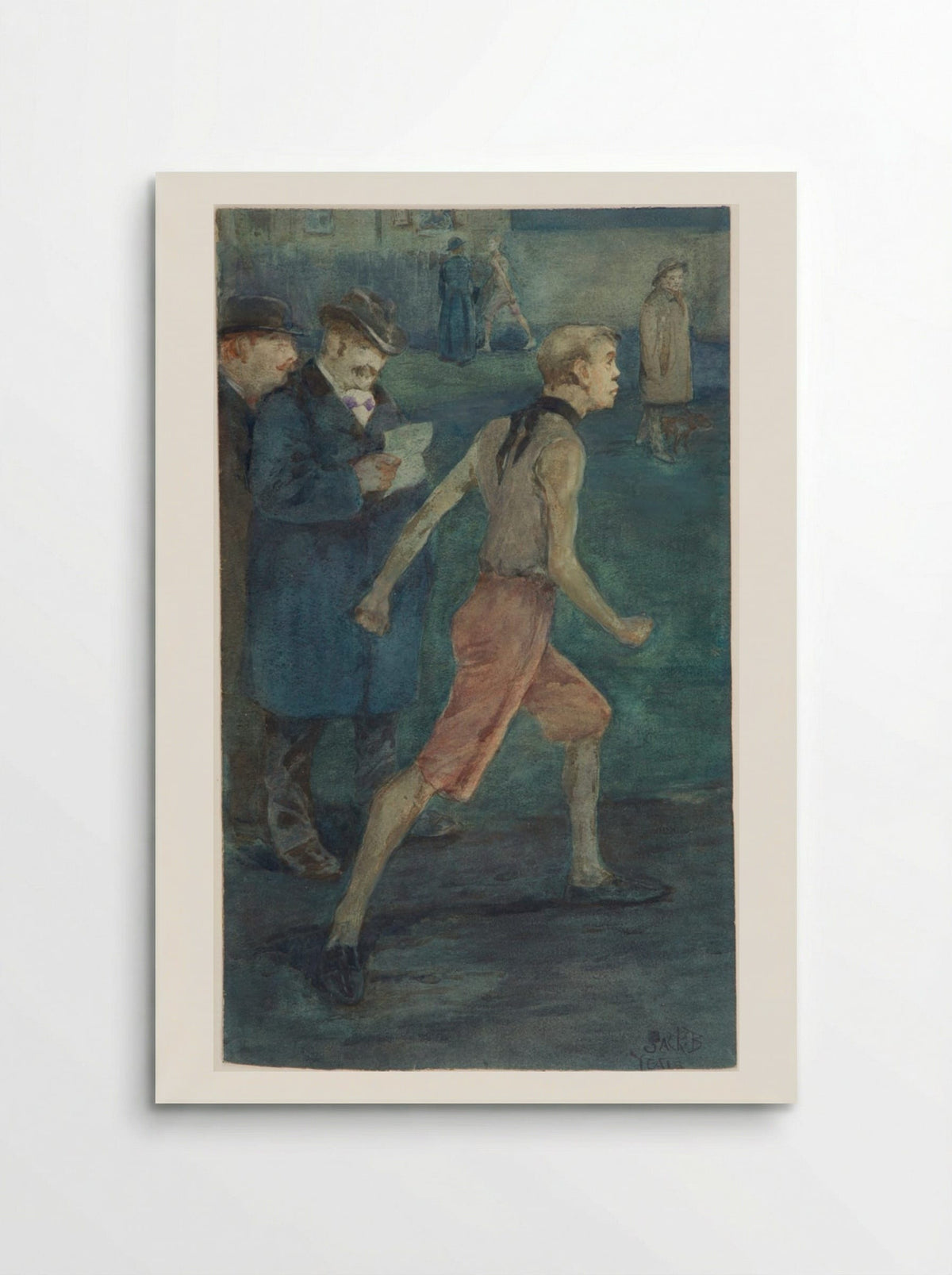 The Champion - Jack Butler Yeats - Poster