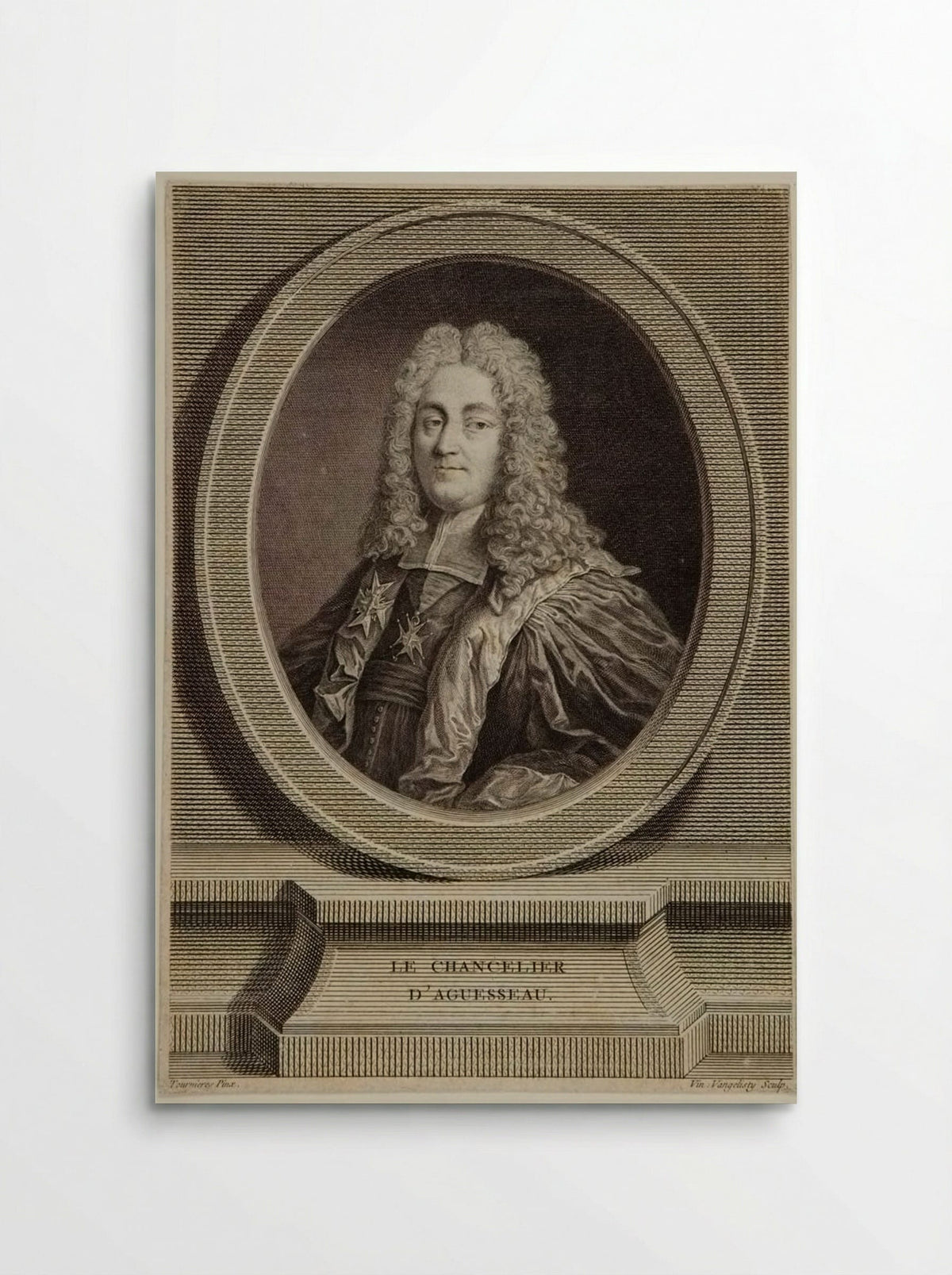 The Chancellor of Aguesseau - Vincenzo Vangelisti - Poster