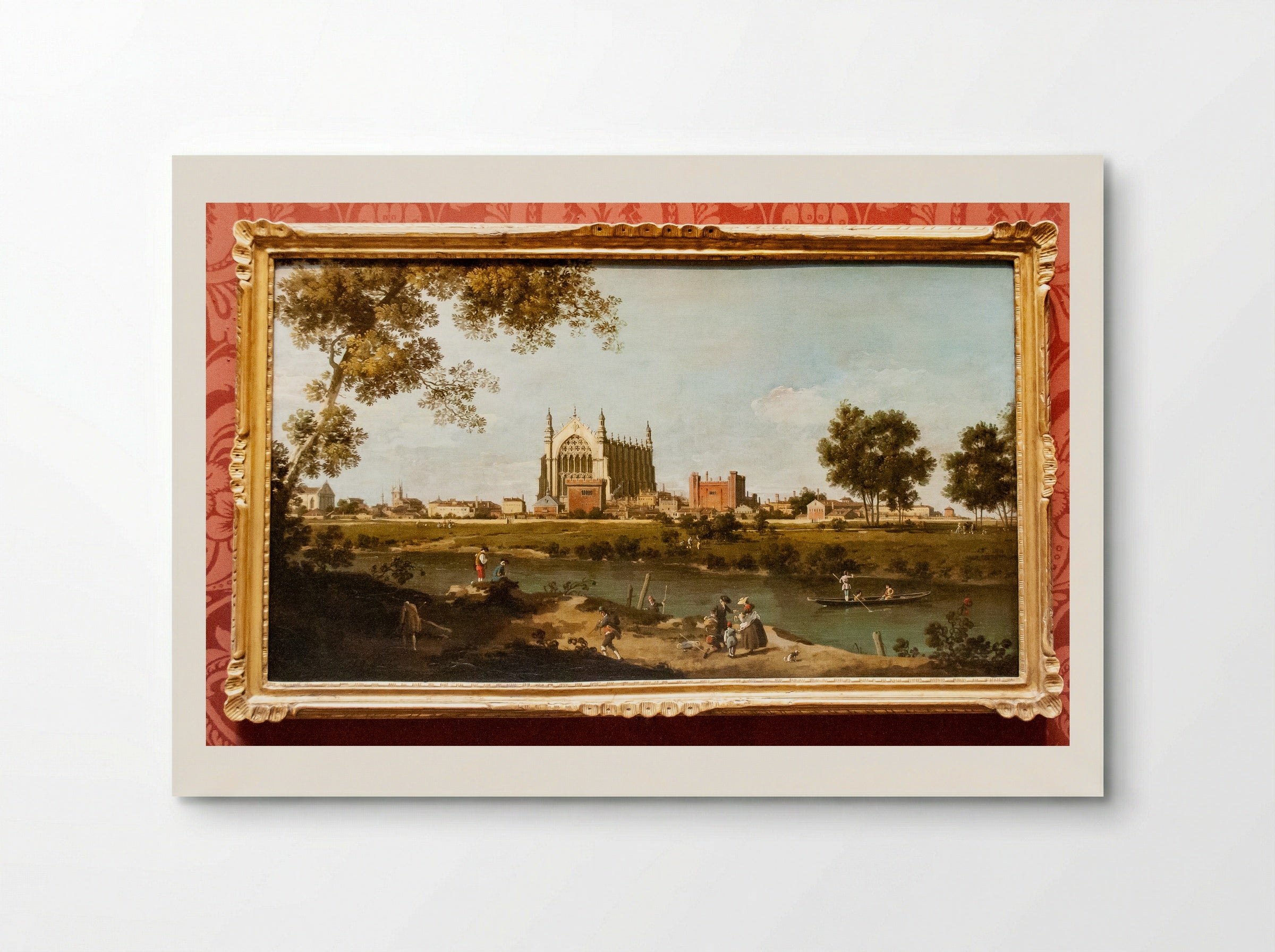 The Chapel of Eton College - Canaletto - Poster