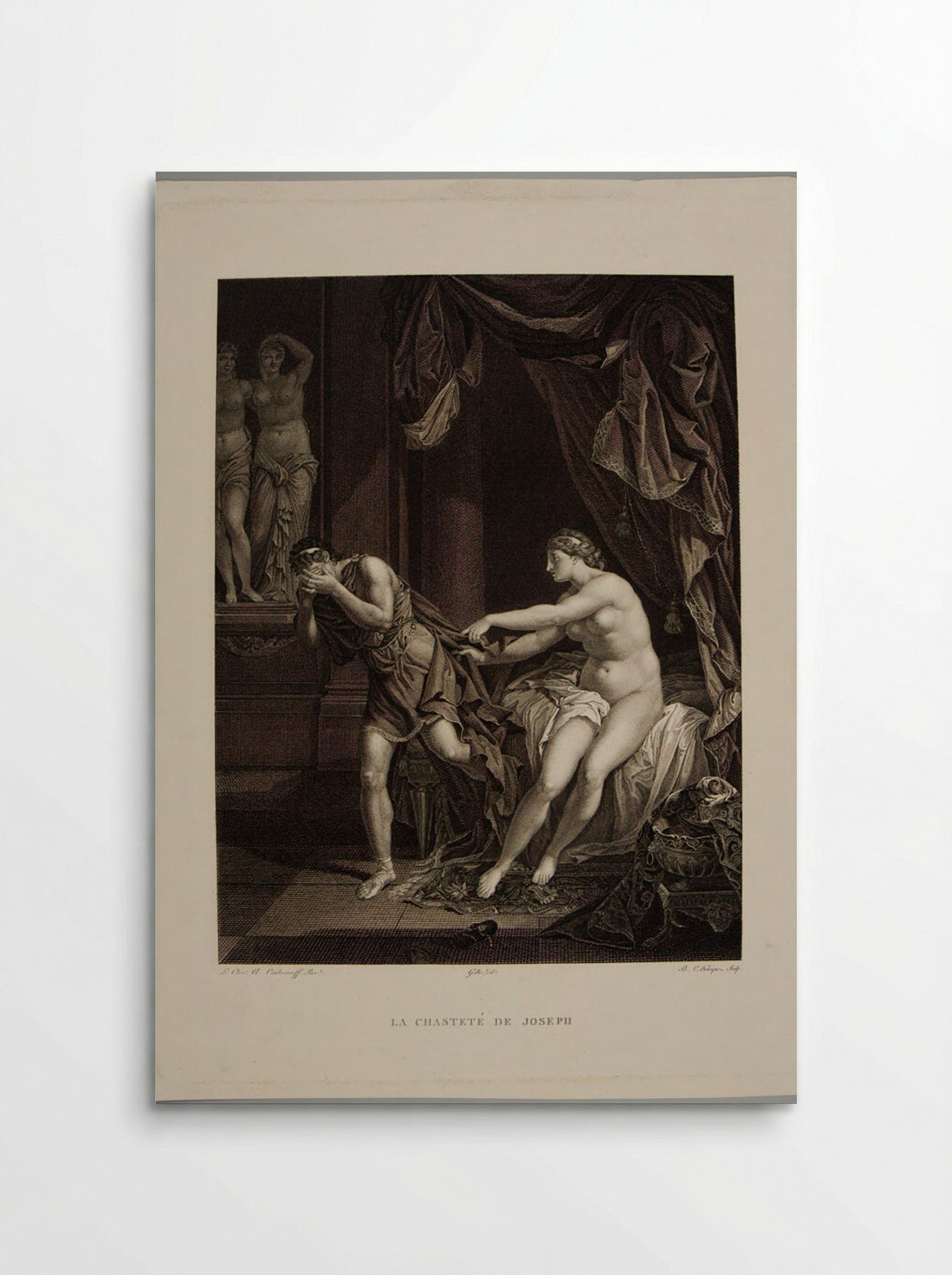 The Chastity of Joseph - Benoit Louis Henriquez - Poster