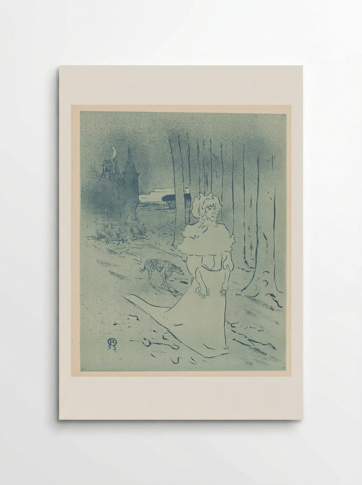 The Chatelaine (The Tocsin) - Henri de Toulouse-Lautrec - Poster