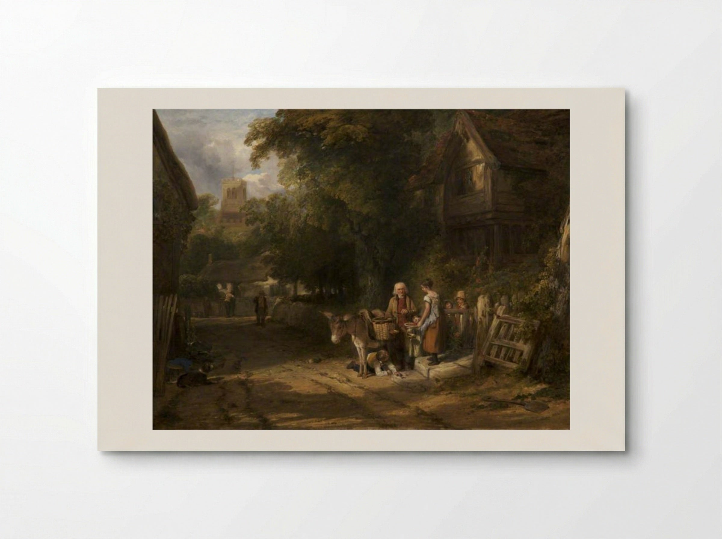 The Cherry Seller - William Collins - Poster