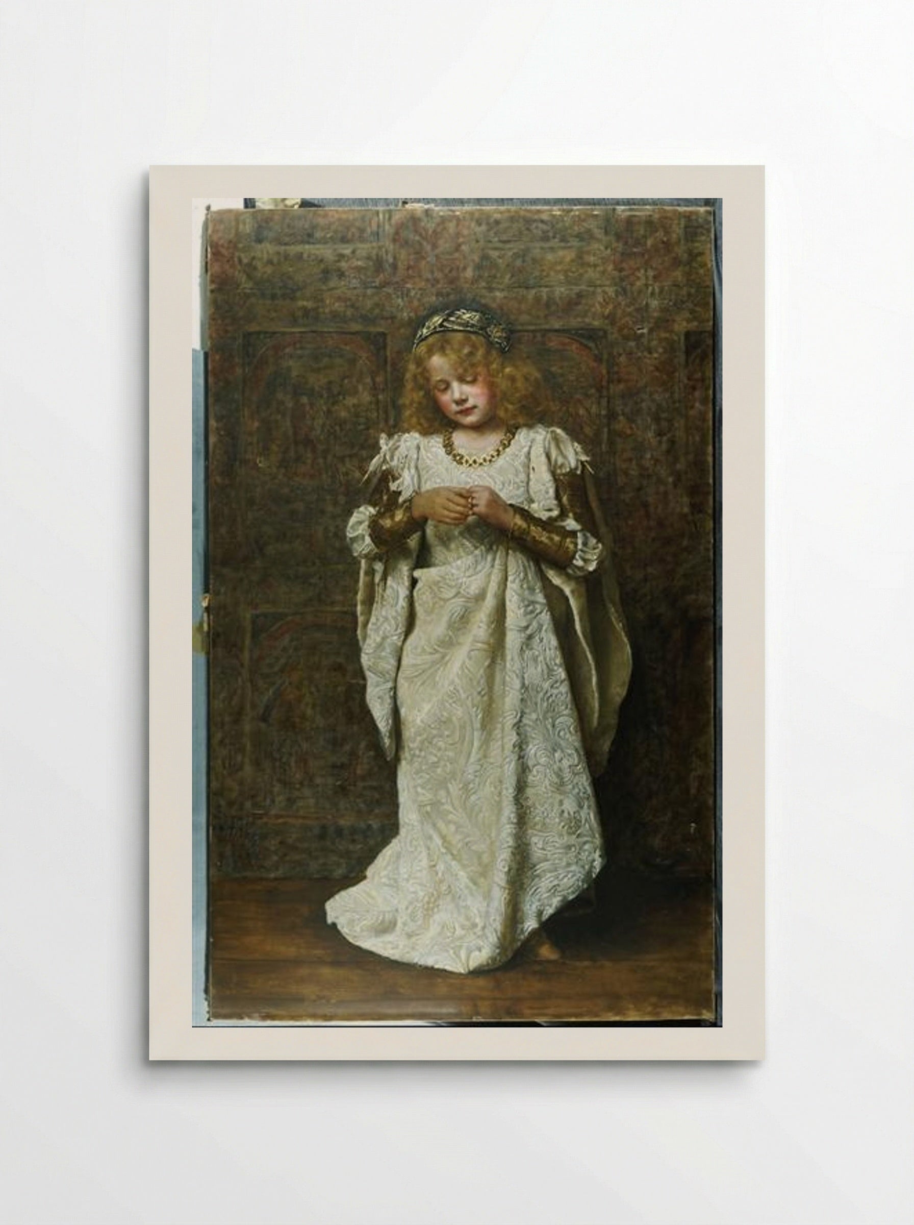 The Child Bride - John Collier - Poster