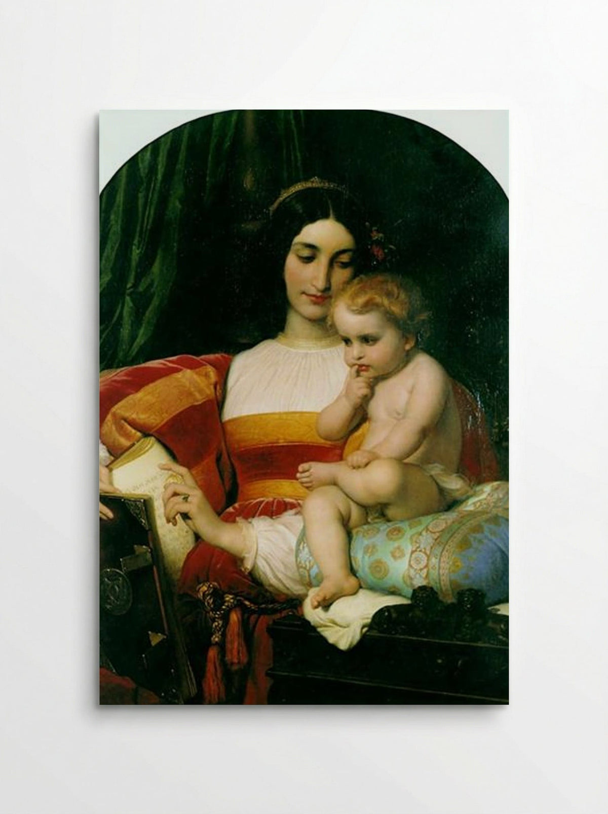 The Childhood of Pico della Mirandola - Paul Delaroche - Poster