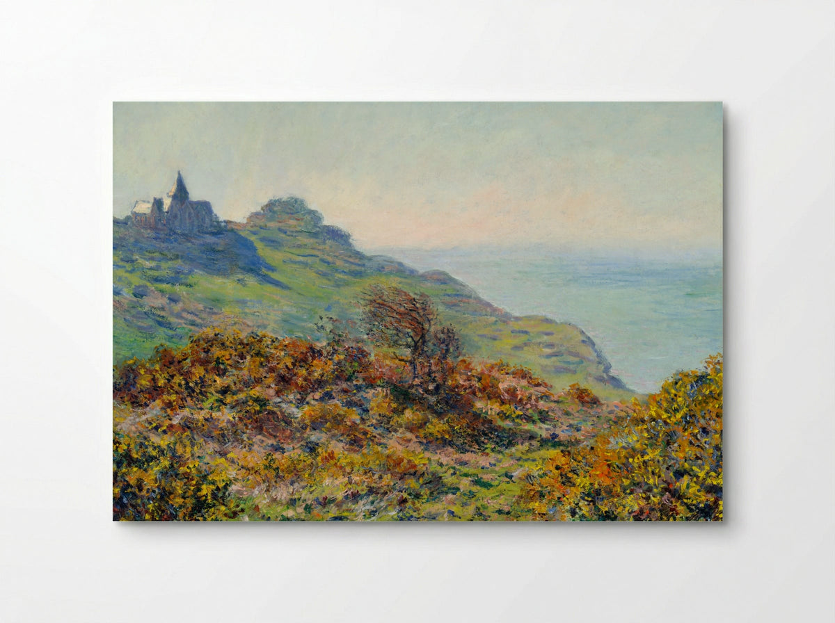 The Church at Varengeville and the Gorge of Les Moutiers - Claude Monet - Poster