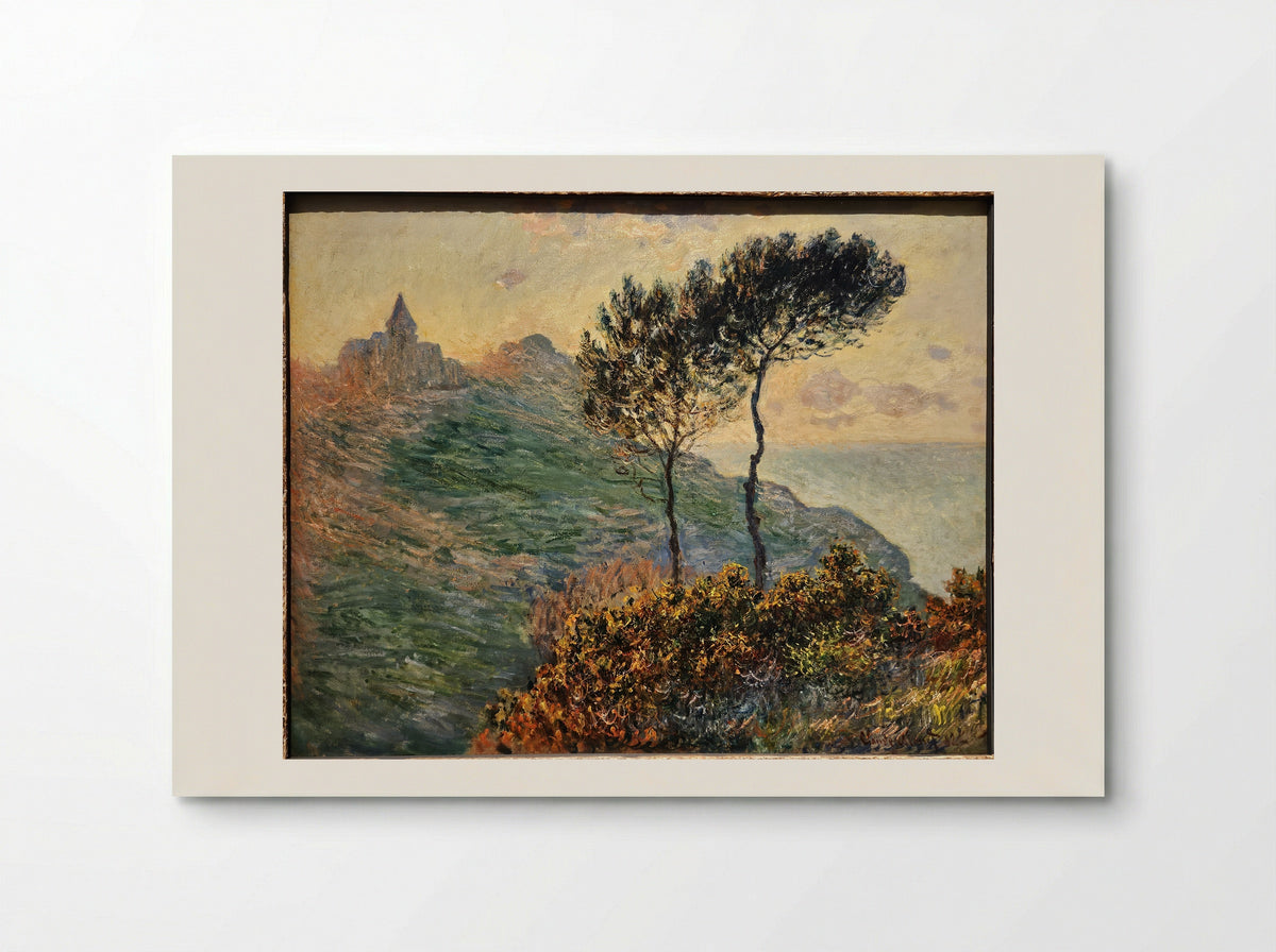 The Church at Varengeville - Claude Monet - Poster