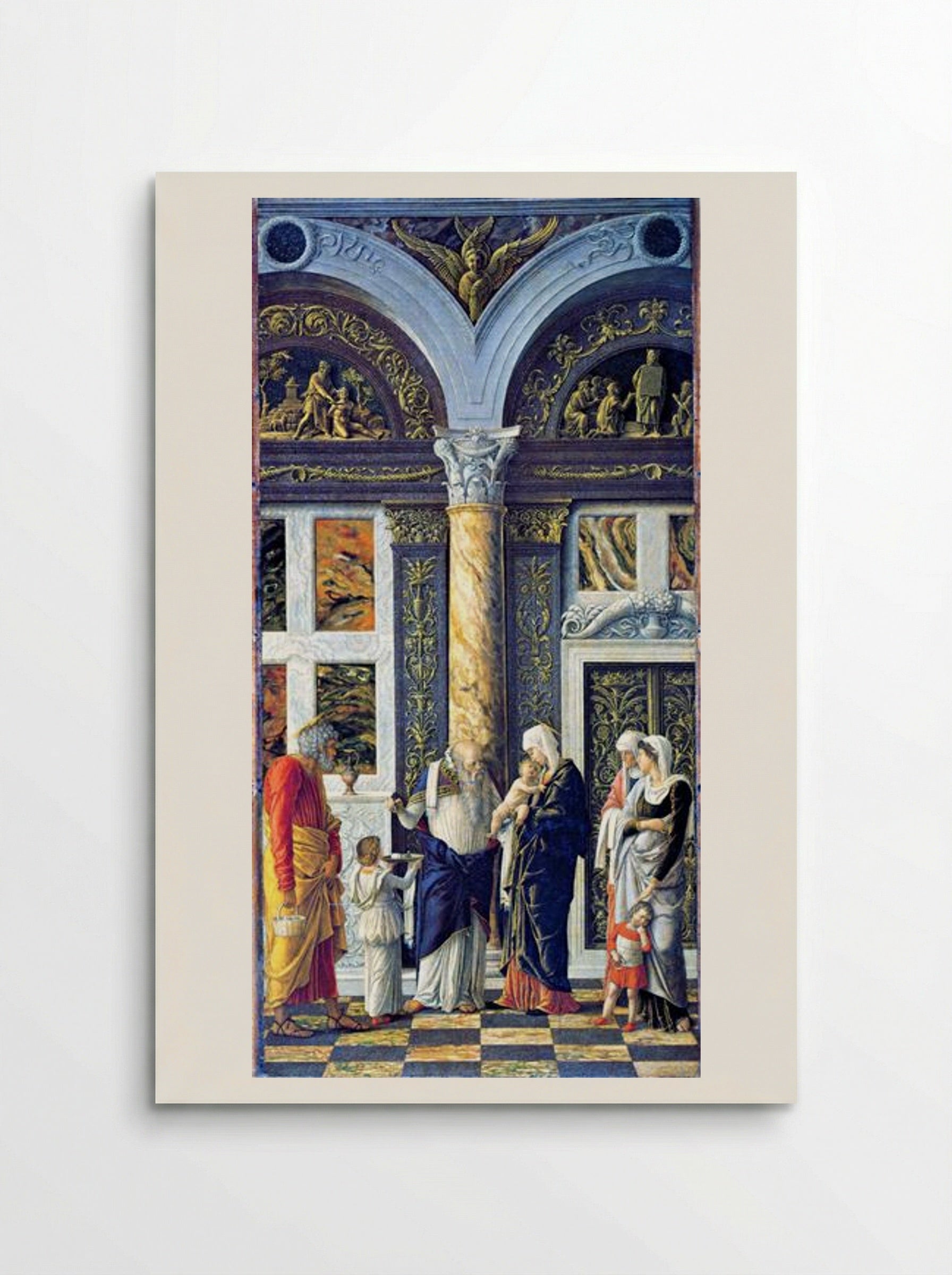 The Circumcision of Christ - Andrea Mantegna - Poster
