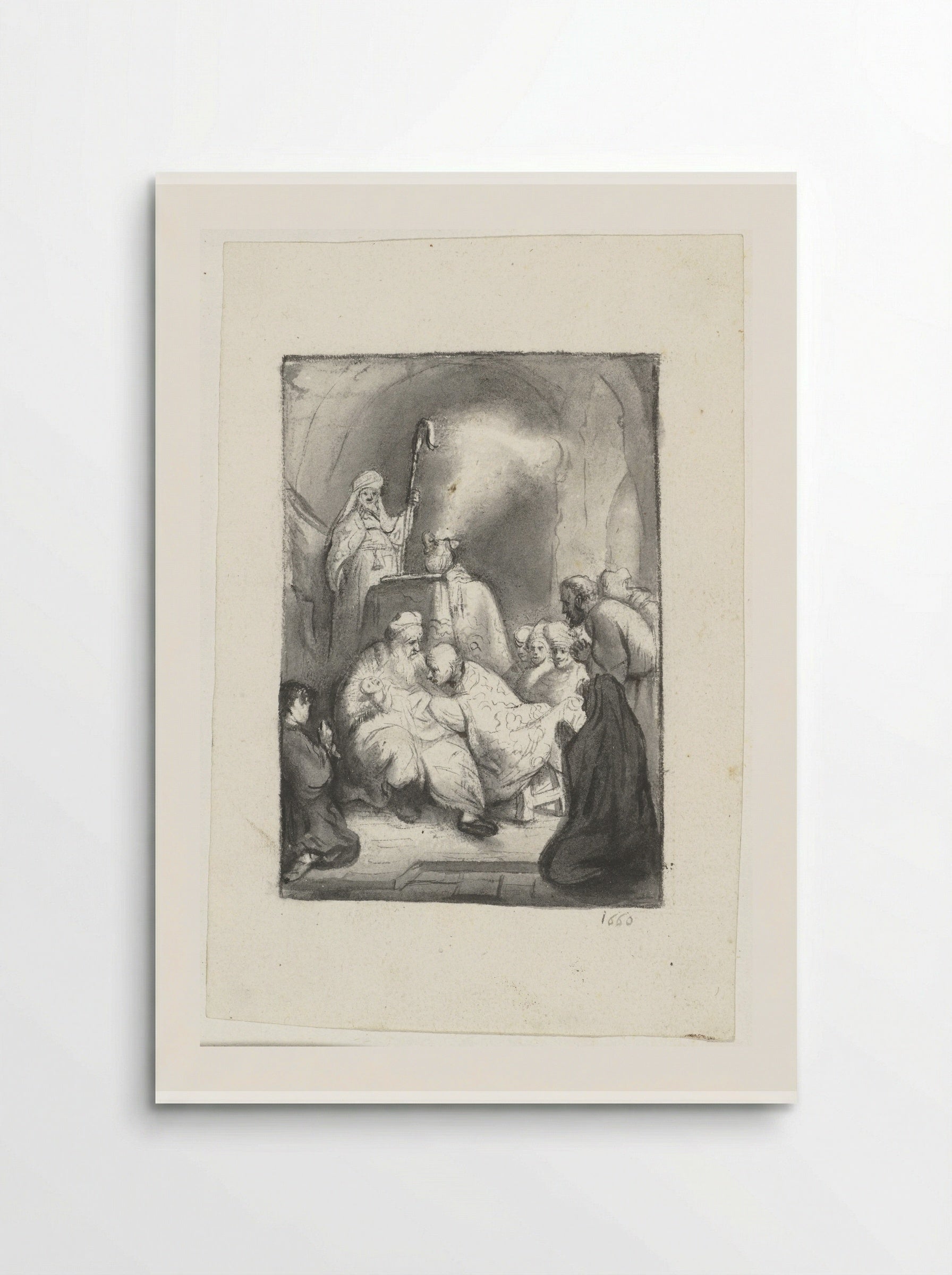 The Circumcision - Moses ter Borch - Poster