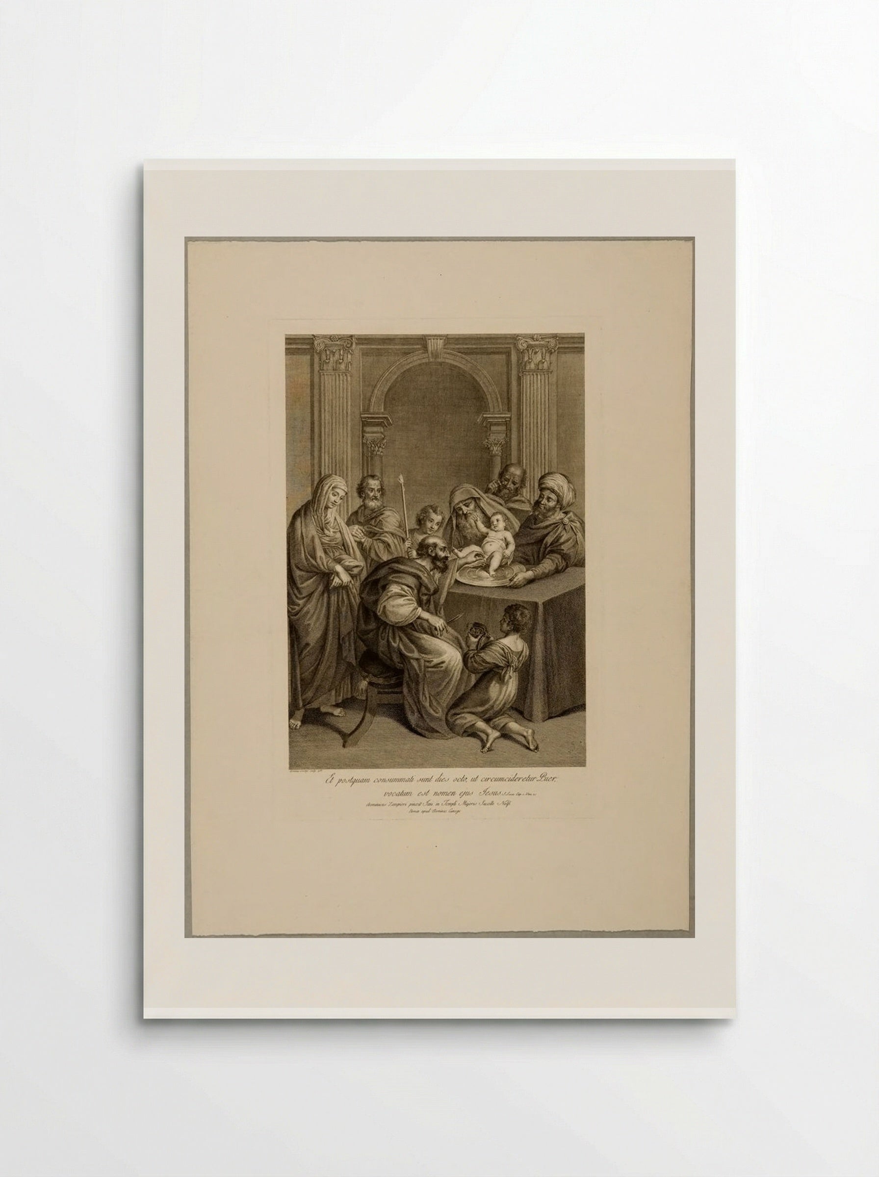 The Circumcision - Domenico Cunego - Poster