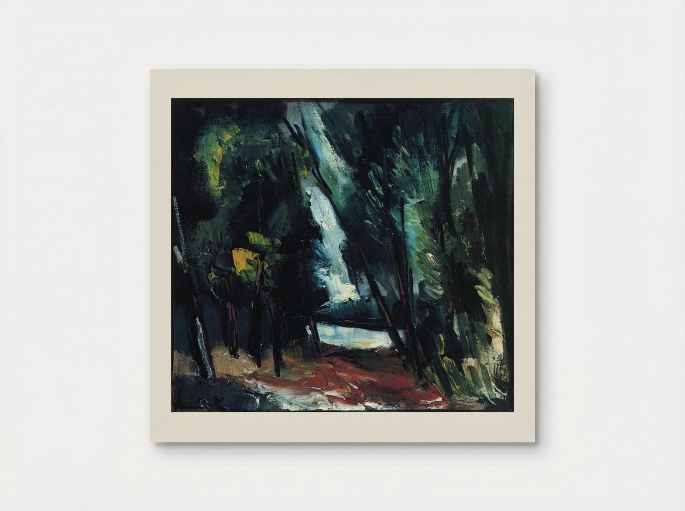 The Clearing at Valmondois - Maurice de Vlaminck - Poster