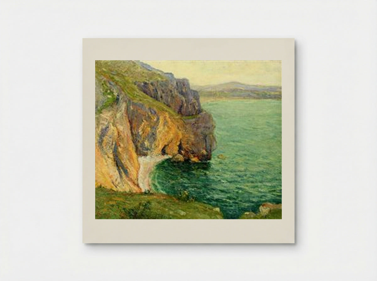 The Cliffs at Polhor - Maxime Maufra - Poster