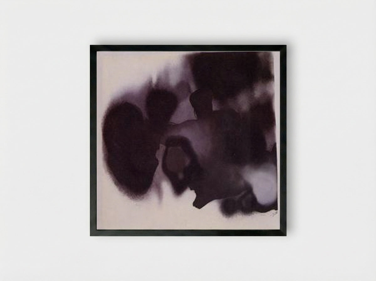 The Cloud - Victor Pasmore - Framed Print Black
