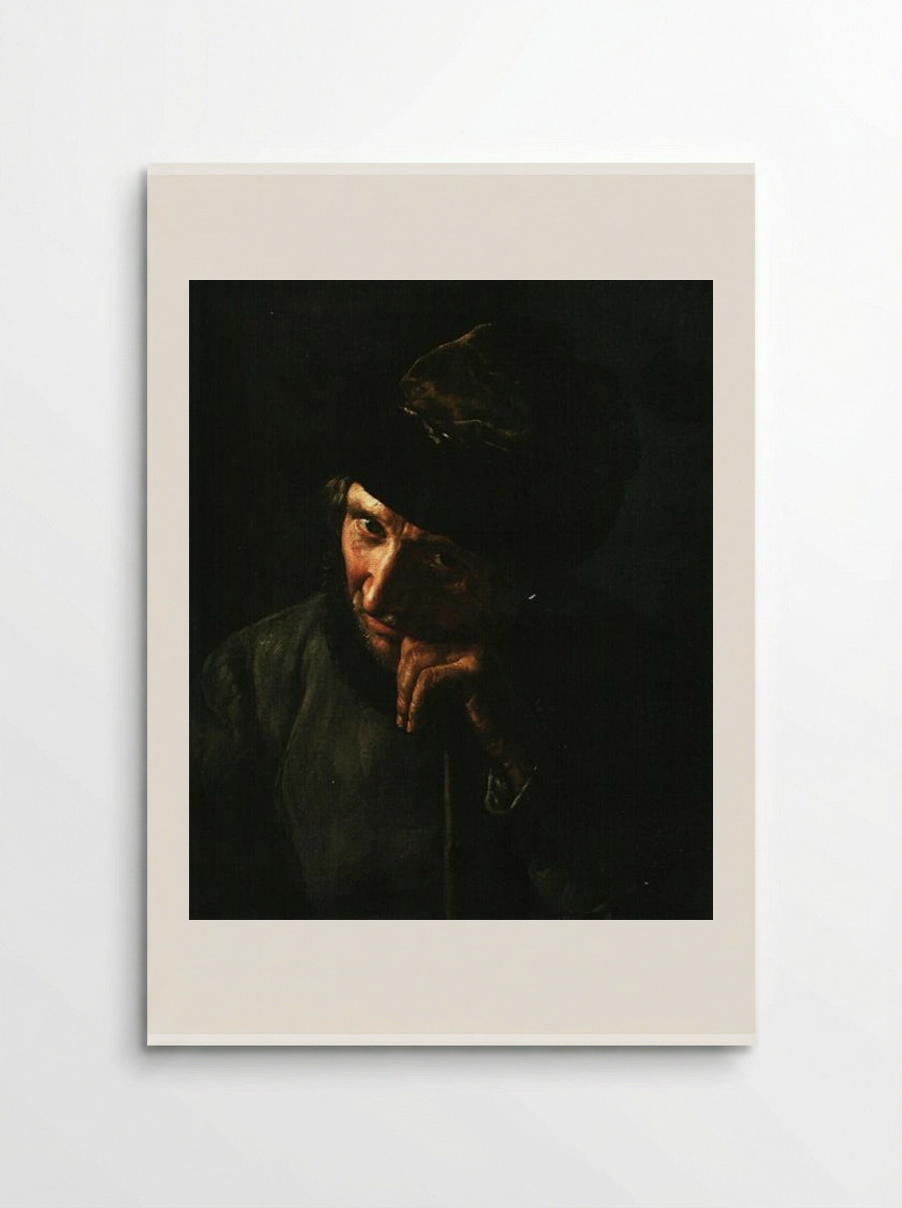 The Coachman Leaning on a Whip Handle - Vasily Tropinin - Poster