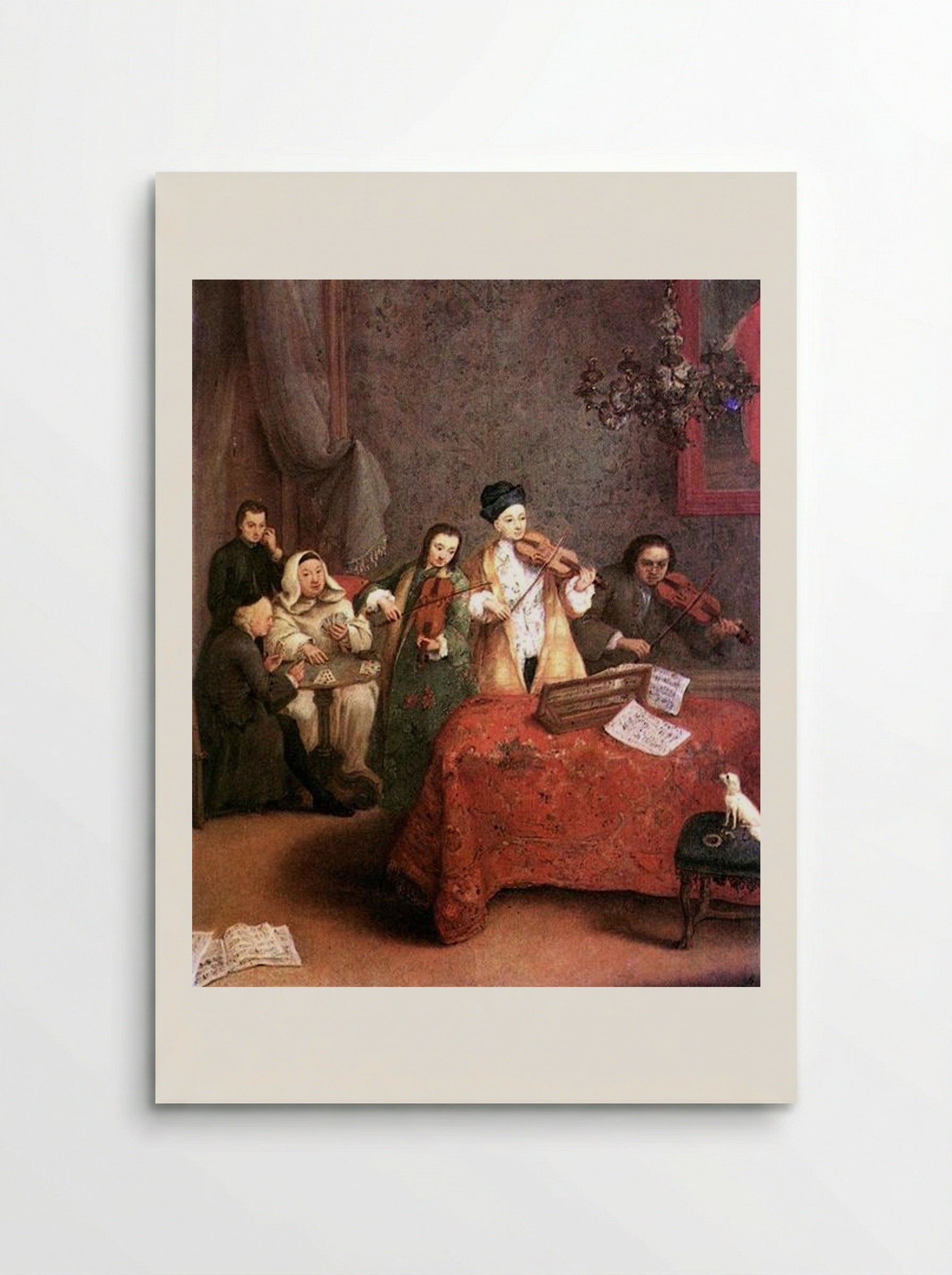 The Concert - Pietro Longhi - Poster