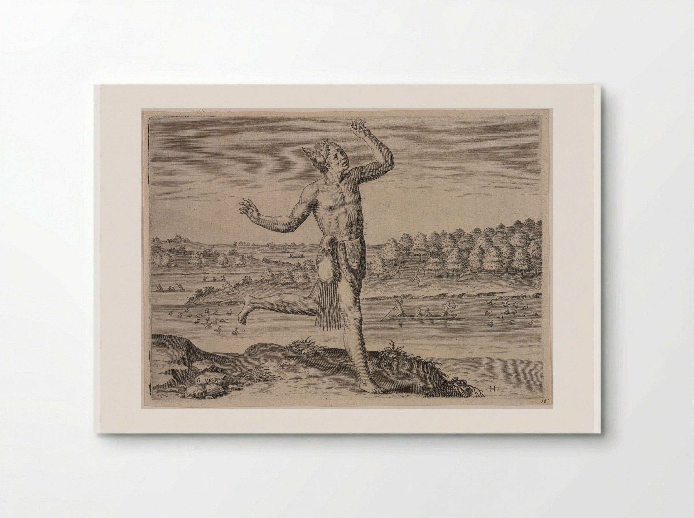 The Conjurer - Theodor de Bry - Poster