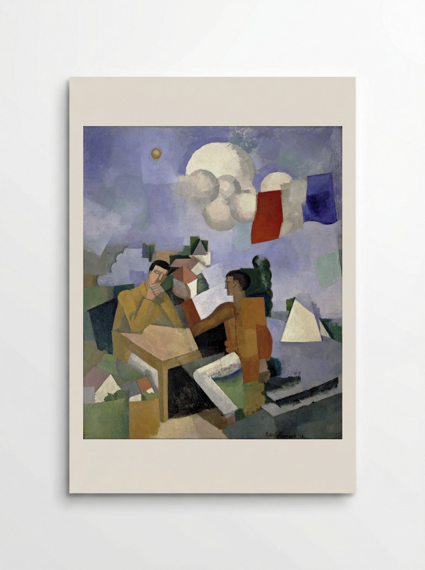 The Conquest of the Air - Roger de La Fresnaye - Poster