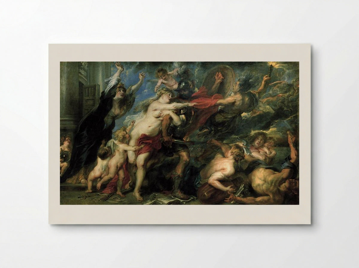 The Consequences of War - Peter Paul Rubens - Poster
