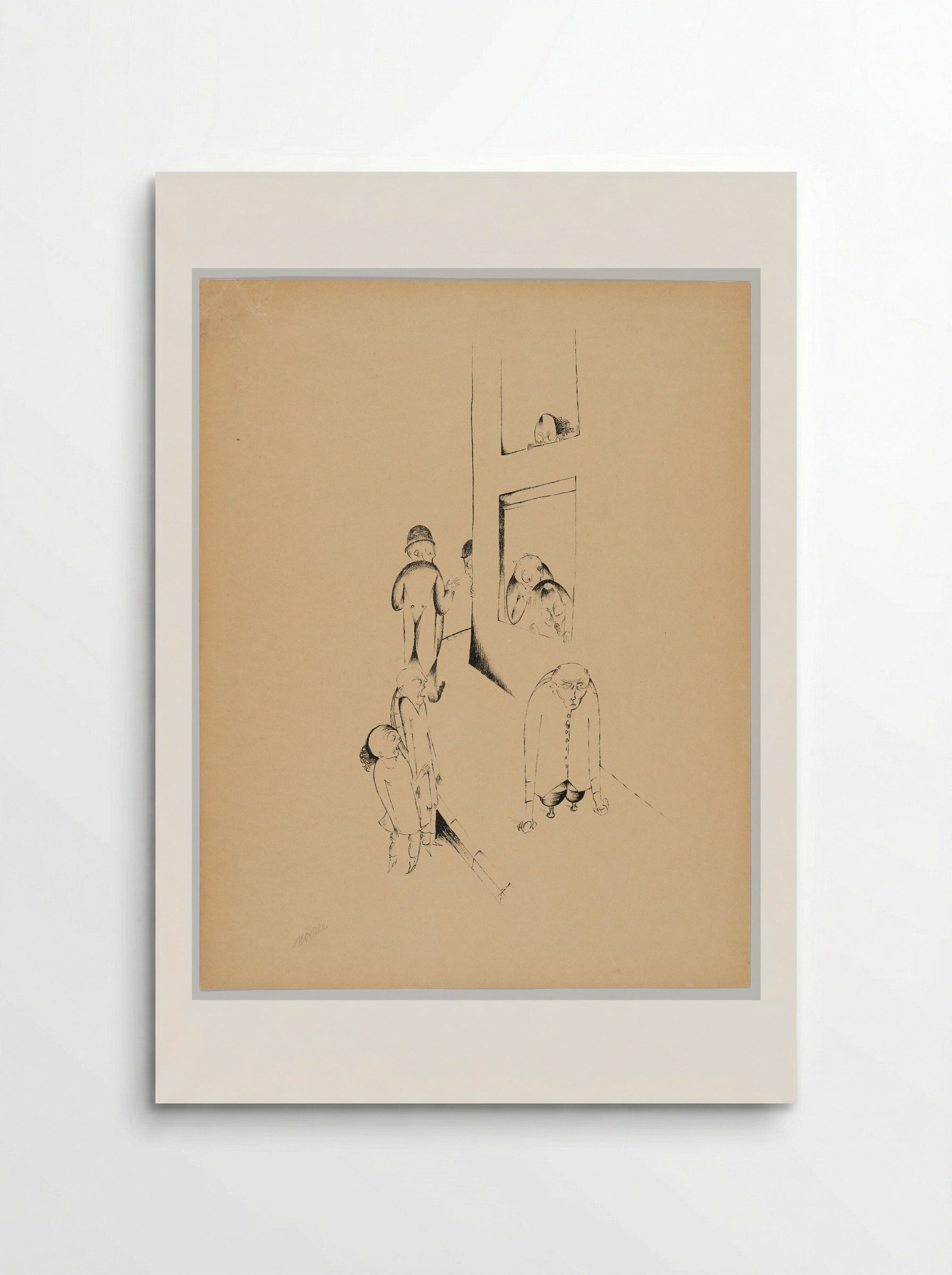 The Constant Pain - Heinrich Hoerle - Poster