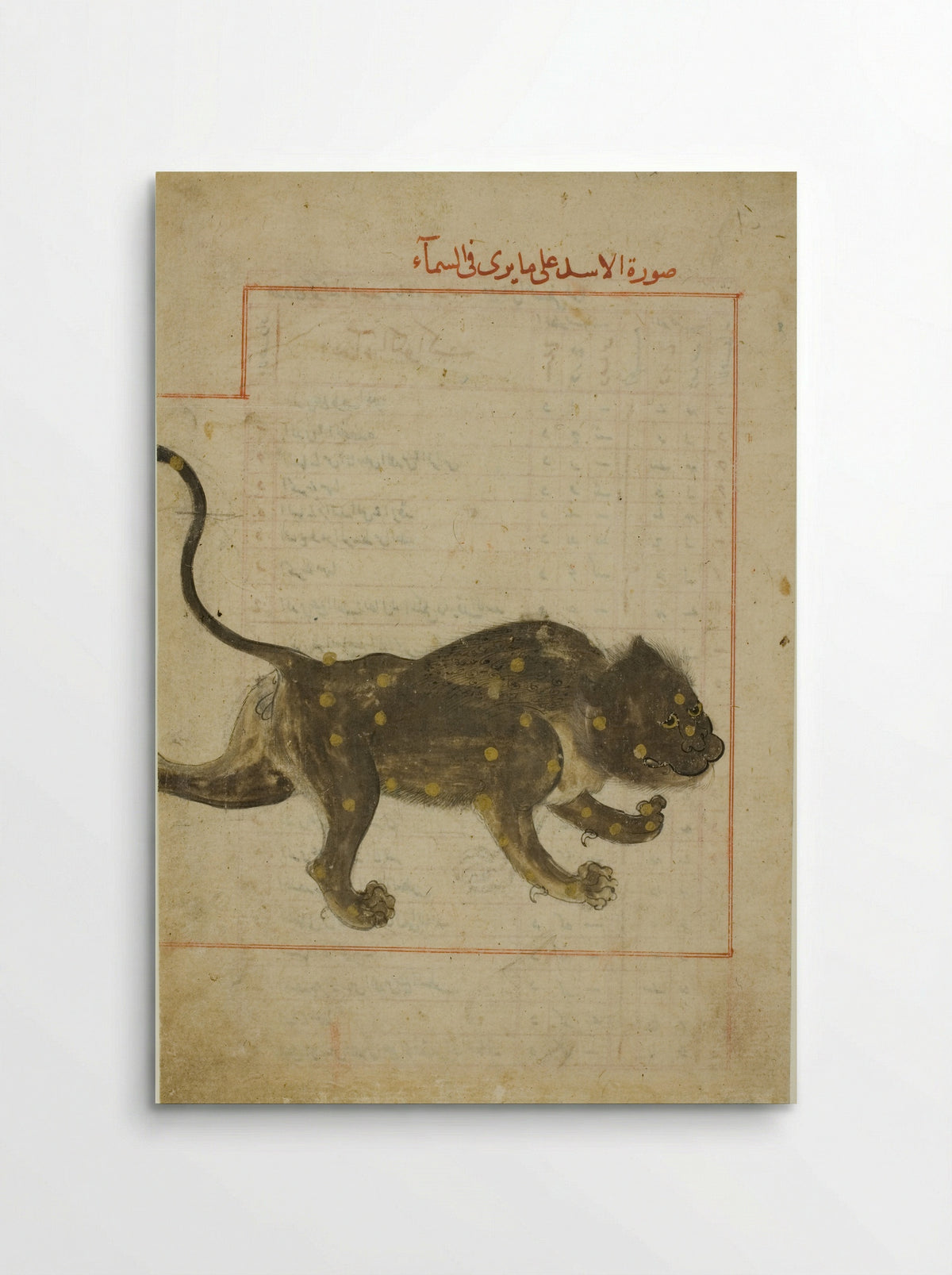 The Constellation Leo - Islamic - Poster