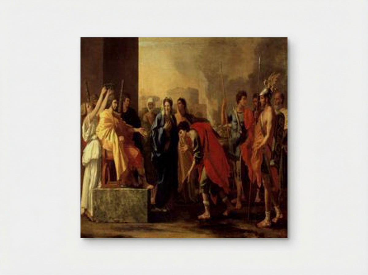 The Continence of Scipio - Nicolas Poussin - Poster