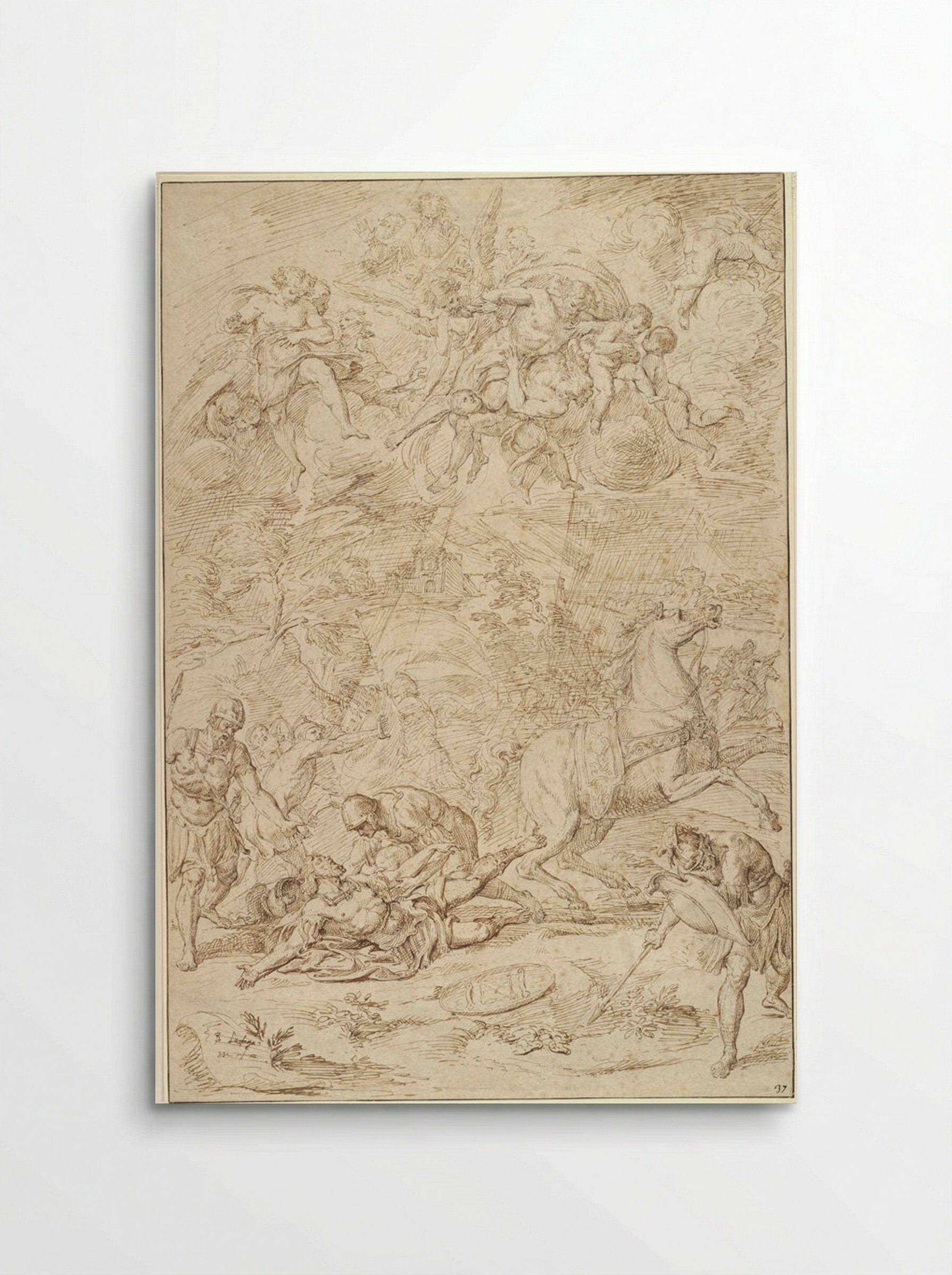The Conversion of Saint Paul - Raymond Lafage - Poster