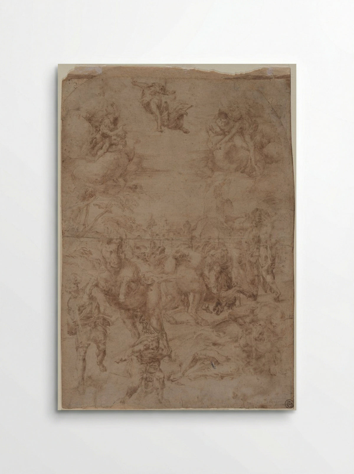 The Conversion of St. Paul - Lelio Orsi - Poster