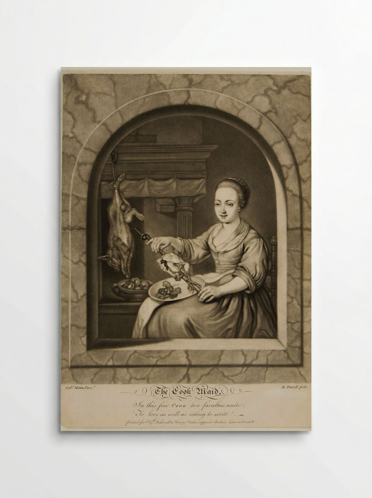 The Cook Maid - Richard Purcell - Poster