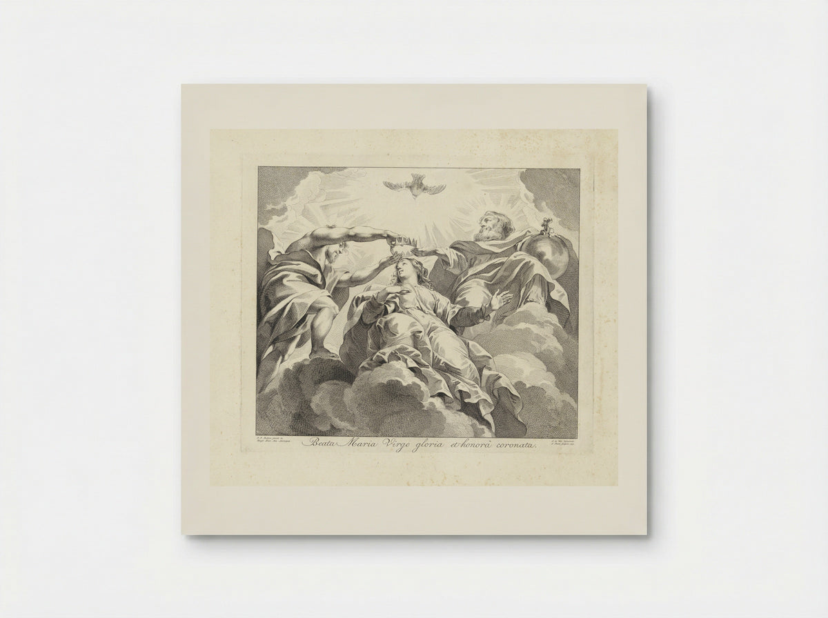 The Coronation of the Virgin - Jan Punt - Poster
