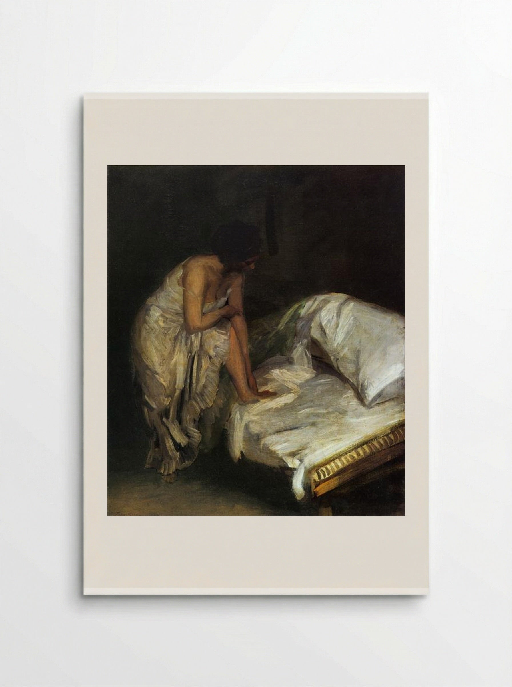 The Cot - John French Sloan - Poster