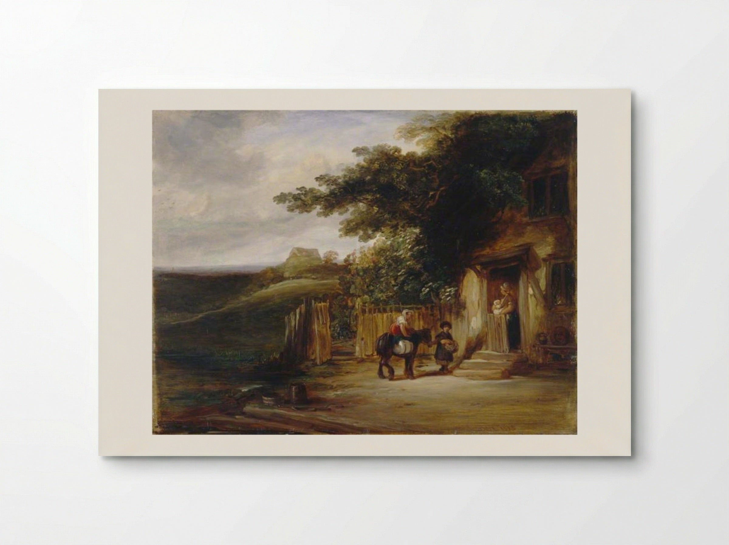 The Cottage Door - William Collins - Poster