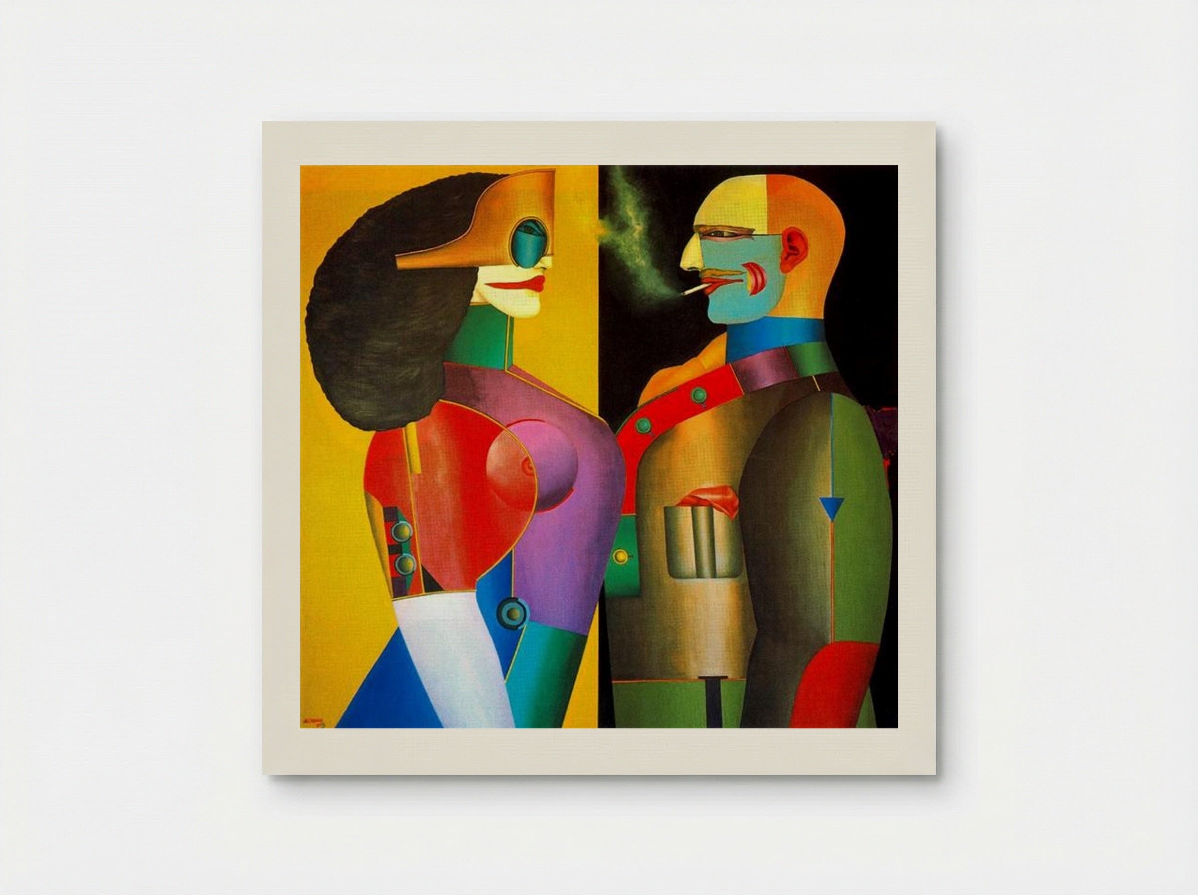 The Couple - Richard Lindner - Poster